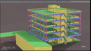 Test case 2 Collapse simulation Pyne Gould building 1