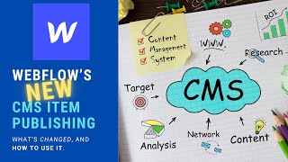 Webflow's New CMS Item Publishing