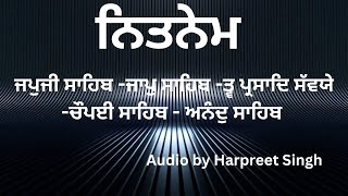 ਨਿਤਨੇਮ ਪੰਜ ਬਣੀਆਂ - NITNEM PANJ BANI - AMRITVELA BANI - #nitnem #japjisahib #amritvela