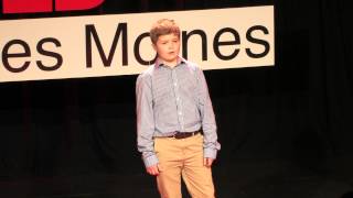 Putting aside technology: Otto Gunderson at TEDxYouth@DesMoines