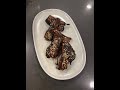 Korean style lamb ribs