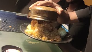 how to bethuadahari Restaurant biriyani lavar😍 #biriyani #alapon #shots #royalenfield