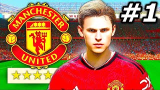 FC 24 Manchester United Career Mode EP1...