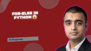 Python for-else Explained 🔥 | Most Confusing Loop Concept Made Easy!