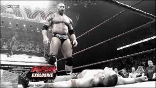 Raw Exclusive: Batista attacks John Cena