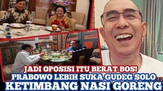 LUCU SINDIRAN BAPAK INI, PRABOWO LEBIH SUKA GUDEG SOLO KETIMBANG NASI GORENG!