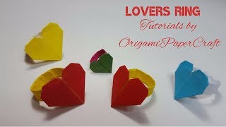 Origami: Lovers Ring Designed by Francis Ow| Origami/Paper Folding Tutorials | OrigamiPaperCraft |