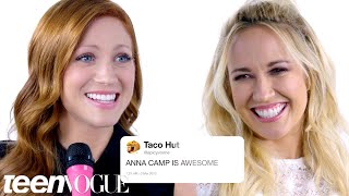Pitch Perfect 3 Cast Competes in a Compliment Battle | Teen Vogue