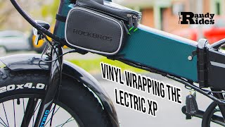 Vinyl Wrapping the Lectric XP | Randy Rides