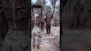 Marine VS Australian Female 🇦🇺🇺🇸 #shorts