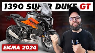 New 2025 KTM 1390 Super Duke GT Announced: Everything You Need To Know @ EICMA 2024