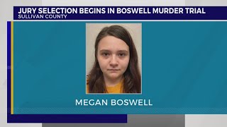 Jury selection begins in Megan Boswell murder trial