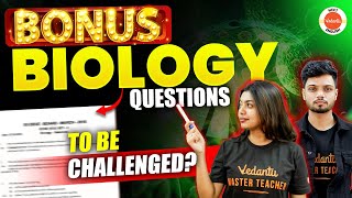 Neet 2024 Biology Bonus Marks  | NTA Official Answer Key Released | Neet 2024 Exam