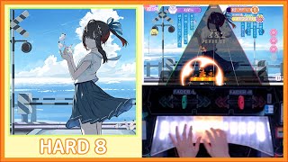 【ポラリスコード】少女レイ (緋月ゆい Cover) / HARD ALL PERFECT 手元 譜面確認 / Polaris Chord 폴라리스 코드