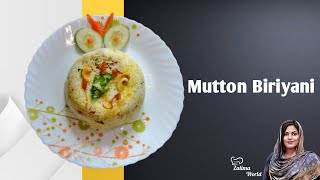 Mutton Biryani / Mutton Biryani-Malayalam Recipe /Easy \u0026 Most Delicious Mutton Biryani -Zalima World