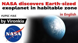 NASA finds first Earth size planet in habitable zone, What is Goldilocks Zone? Current Affairs 2020