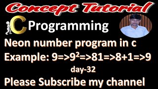 neon number in c | c program to check whether the given number is neon number or not