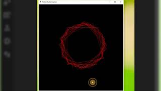 How to make a Virus Design using Python | Tutorial on making virus design | python turtle graphics |