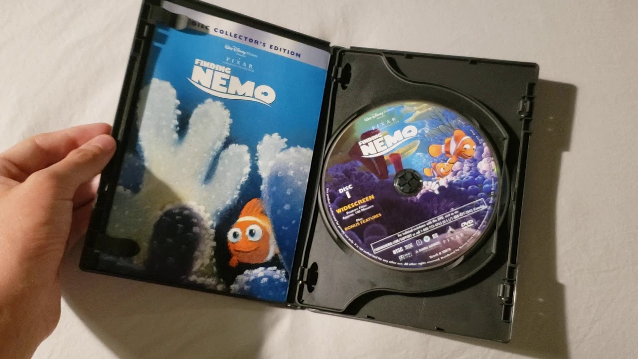 Finding Nemo 2-Disc Collector's Edition 2003 DVD Overview - YouTube