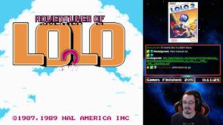 [206] Adventures of Lolo 2 (NES) - RetroMasochism