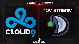 CS:GO - Cloud9 POV against EnVyUS [Cache] - ESL ESEA Pro League Finals 2015