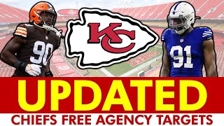 UPDATED Chiefs Free Agent Targets Ft. Yannick Ngakoue, Jadeveon Clowney & OBJ | 2023 NFL Free Agency