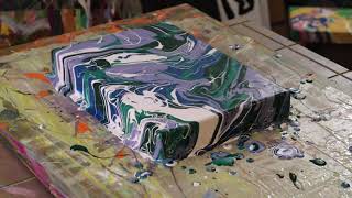 VERY SATISFYING Acrylic Paint Pour - \