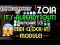 Sequencer module setup - Midi Clock In (1.01) // Empress FX Zoia Tutorial