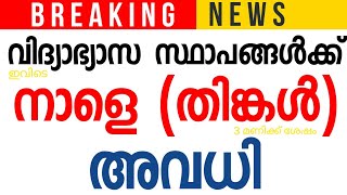 നാളെ ഇവിടെ അവധി പ്രഖ്യാപിച്ചു ;6 ജില്ലകളിൽ മഴ മുന്നറിയിപ്പ് Kerala School Holiday NewsI Ms Solutions