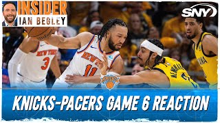 NBA Insider reacts to the Knicks loss to the Pacers in Game 6 | SNY
