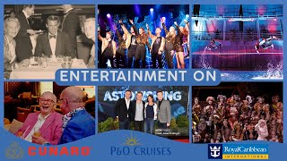 We review entertainment on three different cruise lines who comes out on top?