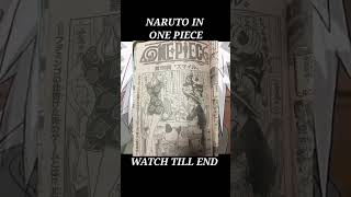 Naruto in one piece🙀 #shorts #anime #naruto 🔥
