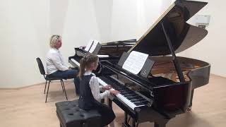 30.10.2019 Master-classes of Mira Marchenko: Maria Vovk, F. Liszt Children's Music School, Moscow