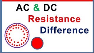 AC resistance \u0026 DC resistance of resistor- difference