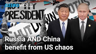 Russia and China benefit from US infighting, says David Sanger | GZERO World with Ian Bremmer