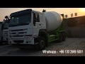 6x4 Sinotruk Howo Concrete mixer truck