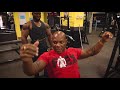 road to the arnold legendary bodybuilder flex wheeler and keone pearson training back