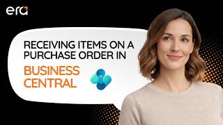 How to Receive Items on a Purchase Order in Dynamics 365 Business Central