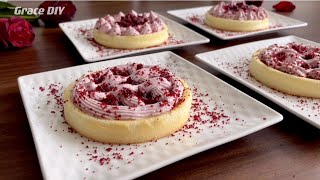 蔓越莓慕斯蛋糕/Cranberry Mousse Cake