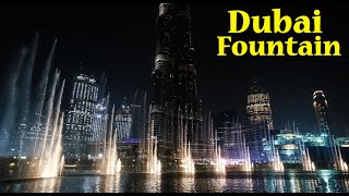 Amazing Dancing Fountain Show in Dubai | Dubai Water Fountain near Dubai Mall | RoamerRealm