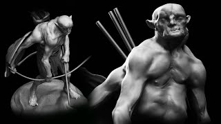 Creature design exploration in zbrush