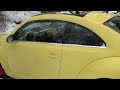 2013 VW Beetle Window and Door Problems