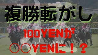 【競馬】検証！複勝ころがし 100円から12レース転がし成功したらいくらになるのか！？