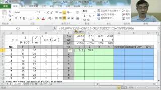 2015 實驗設計與品質工程 7A-C Cross array DOE using EXCEL