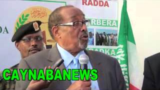 CaynabaTv Daawo Madaxweynaha Somaliland Oo Xadhiga Ka Jaray Dhismaha W Kalluumaysiga