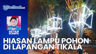 Lapangan Tikala Manado, Sulut, Kian Indah di Malam Hari, Ternyata Ini Penyebabnya