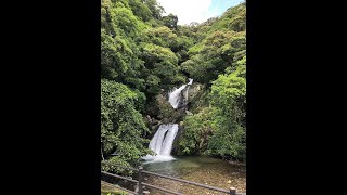 奈良県十津川村「清納の滝」と紅葉