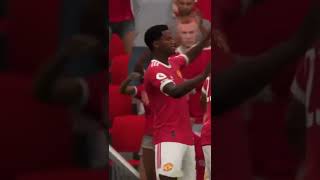 Jude Bellingham goal. Manchester United vs Liverpool. English Premier league. FIFA 22 career mode