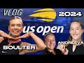 US OPEN 2024 Behind close doors. BOULTER, ANDREEVA, LYS interview. TENNIS PLAYERS PARTYING. GIVEAWAY