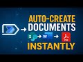 Create Microsoft Word & PDF Docs Automatically from SharePoint (Power Automate Tutorial)